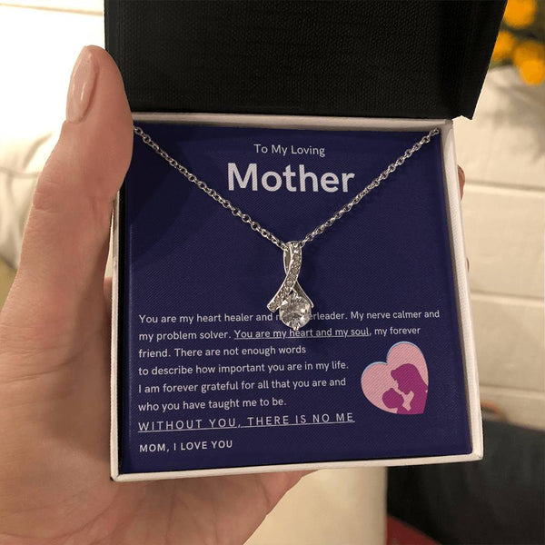 To My Loving Mother - You are my hear and my soul (Limited Time Offer) - Alluring Beauty Necklace