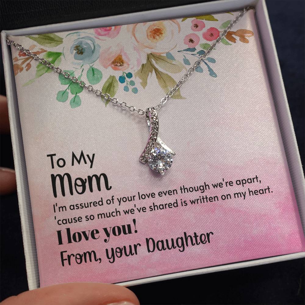 To My Mom - I'm assured of your love  (Limited Time Offer) - Alluring Beauty Necklace