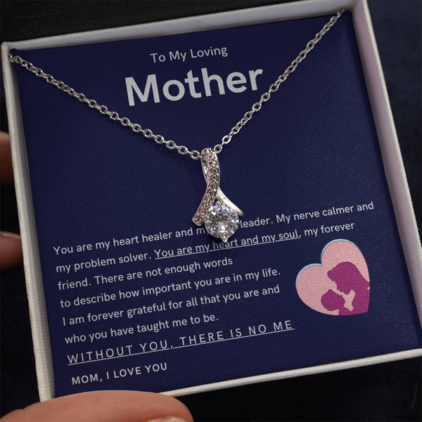 To My Loving Mother - You are my hear and my soul (Limited Time Offer) - Alluring Beauty Necklace