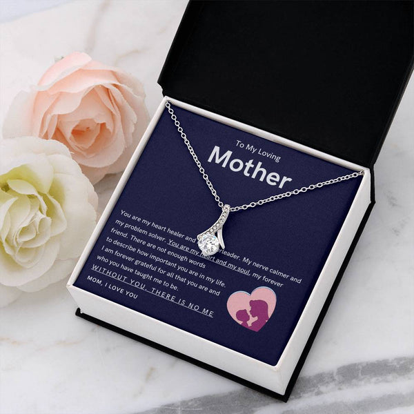 To My Loving Mother - You are my hear and my soul (Limited Time Offer) - Alluring Beauty Necklace