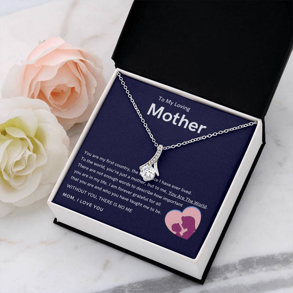 To My Loving Mother - Without You, There Is No Me (Limited Time Offer) - Alluring Beauty Necklace