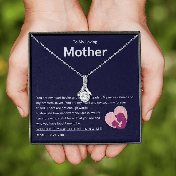 To My Loving Mother - You are my hear and my soul (Limited Time Offer) - Alluring Beauty Necklace
