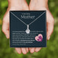 To My Loving Mother - You are my sunshine, I will always be your little boy (Limited Time Offer) - Alluring Beauty Necklace