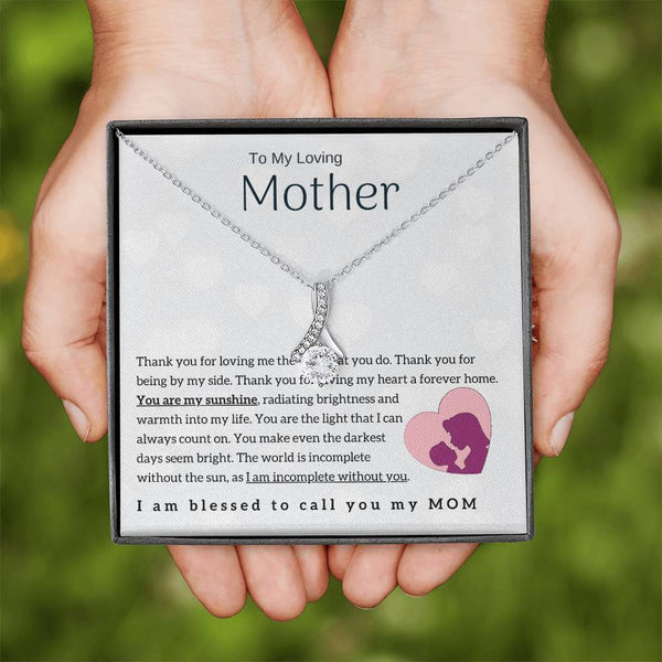 To My Loving Mother - You are my sunshine! (Limited Time Offer) - Alluring Beauty Necklace