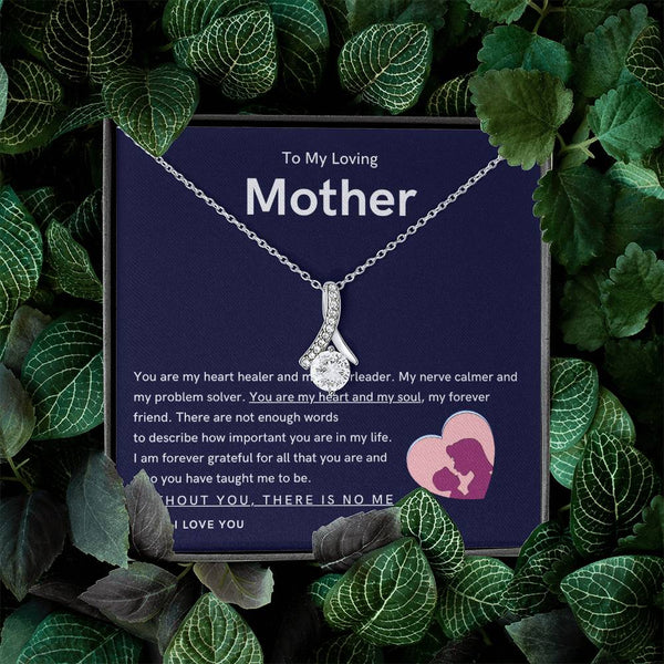 To My Loving Mother - You are my hear and my soul (Limited Time Offer) - Alluring Beauty Necklace