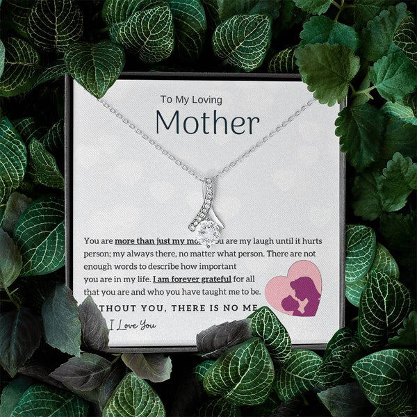 To My Loving Mother - Without You, There Is No Me! (Limited Time Offer) - Alluring Beauty Necklace