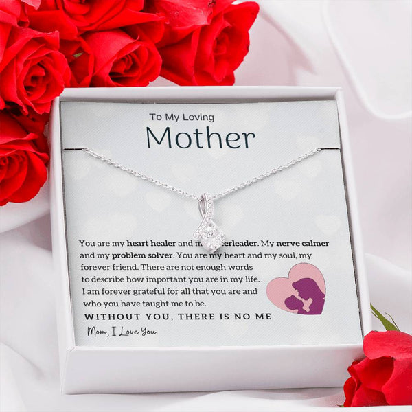 To My Loving Mother - You are my heart healer (Limited Time Offer) - Alluring Beauty Necklace