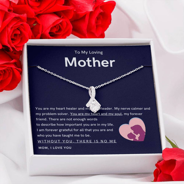 To My Loving Mother - You are my hear and my soul (Limited Time Offer) - Alluring Beauty Necklace