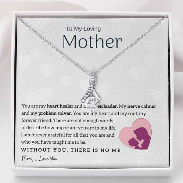 To My Loving Mother - You are my heart healer (Limited Time Offer) - Alluring Beauty Necklace