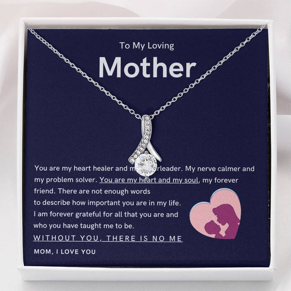 To My Loving Mother - You are my hear and my soul (Limited Time Offer) - Alluring Beauty Necklace