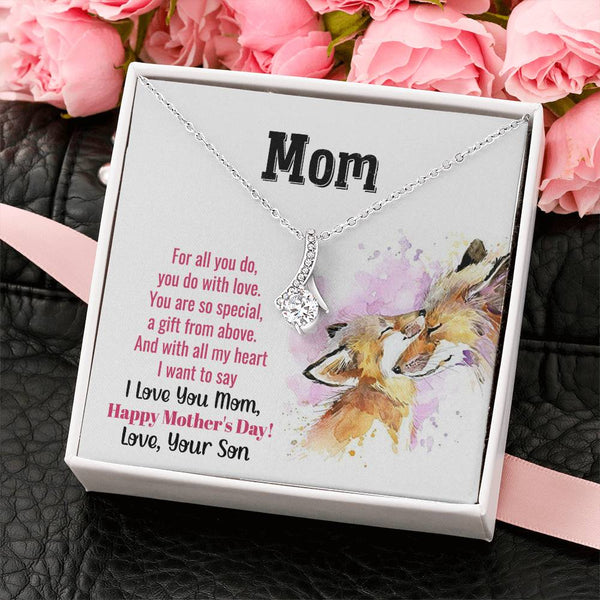 To My Mom - You Are So Special (Limited Time Offer) - Alluring Beauty Necklace
