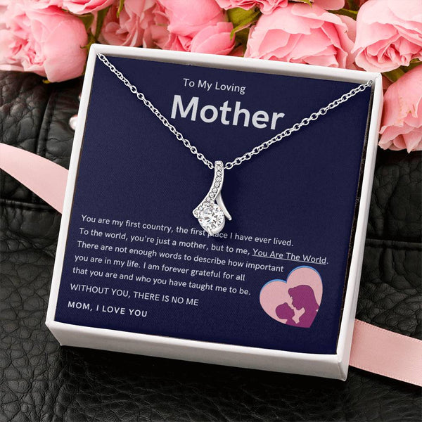 To My Loving Mother - Without You, There Is No Me (Limited Time Offer) - Alluring Beauty Necklace