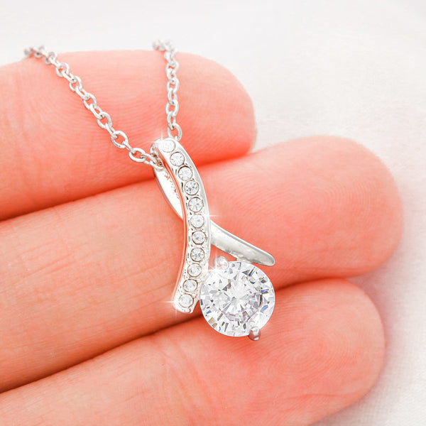 To My Mom, The Love Between A Mother And Her Daughter..  (Limited Time Offer) - Alluring Beauty Necklace