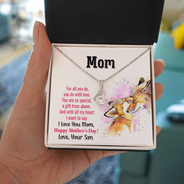 To My Mom - You Are So Special (Limited Time Offer) - Alluring Beauty Necklace
