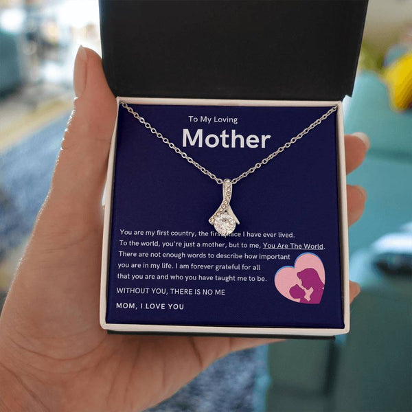 To My Loving Mother - Without You, There Is No Me (Limited Time Offer) - Alluring Beauty Necklace