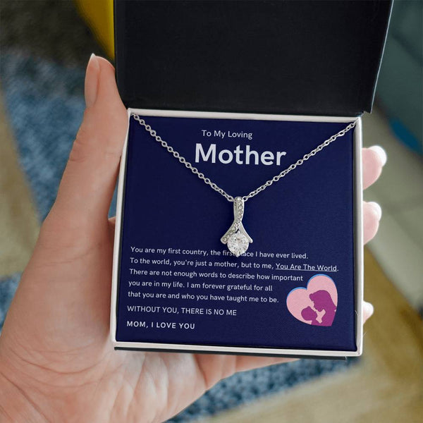 To My Loving Mother - Without You, There Is No Me (Limited Time Offer) - Alluring Beauty Necklace
