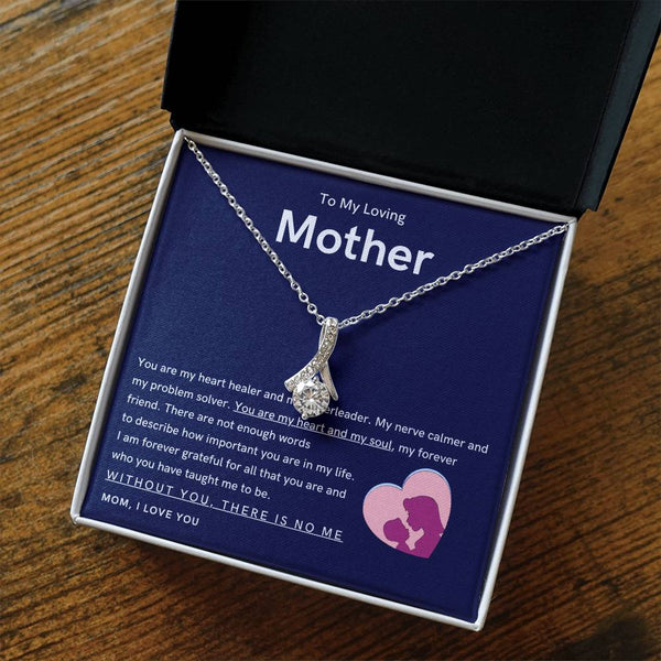 To My Loving Mother - You are my hear and my soul (Limited Time Offer) - Alluring Beauty Necklace