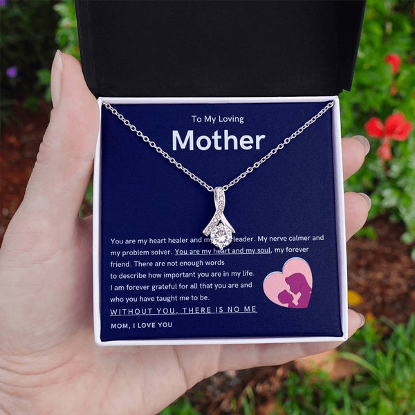 To My Loving Mother - You are my hear and my soul (Limited Time Offer) - Alluring Beauty Necklace