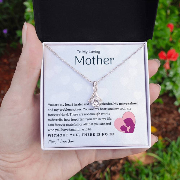 To My Loving Mother - You are my heart healer (Limited Time Offer) - Alluring Beauty Necklace