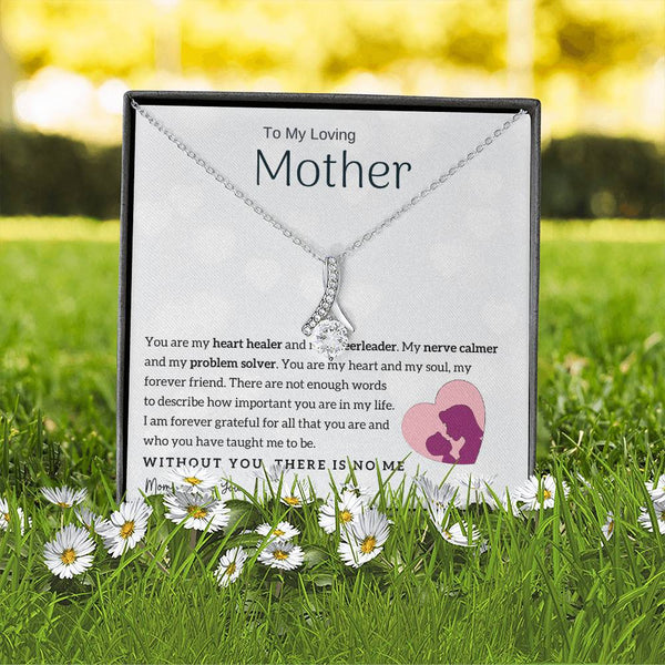 To My Loving Mother - You are my heart healer (Limited Time Offer) - Alluring Beauty Necklace