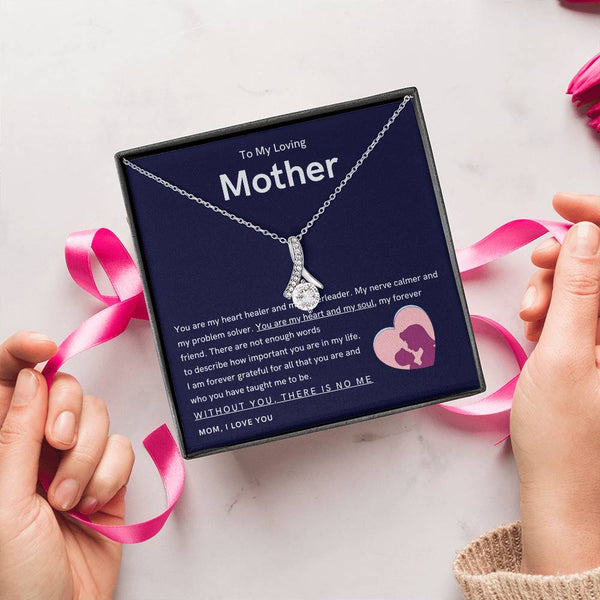 To My Loving Mother - You are my hear and my soul (Limited Time Offer) - Alluring Beauty Necklace