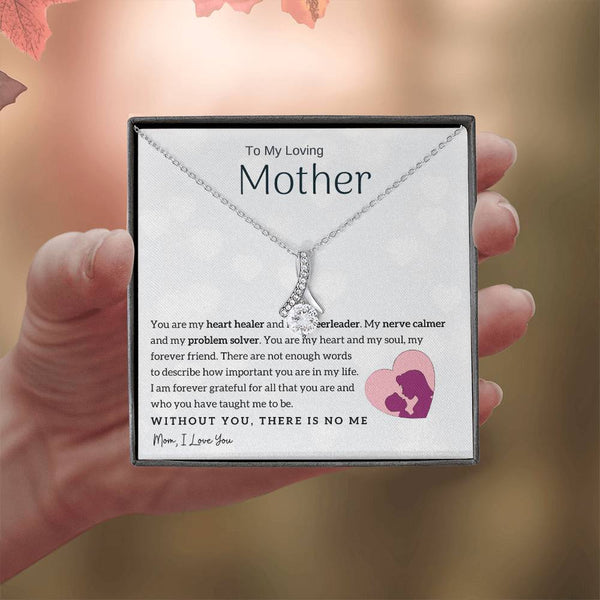 To My Loving Mother - You are my heart healer (Limited Time Offer) - Alluring Beauty Necklace