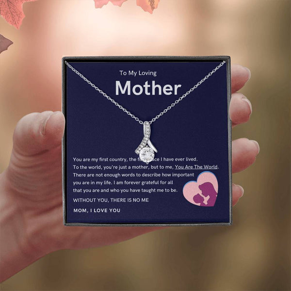 To My Loving Mother - Without You, There Is No Me (Limited Time Offer) - Alluring Beauty Necklace