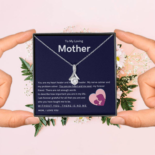 To My Loving Mother - You are my hear and my soul (Limited Time Offer) - Alluring Beauty Necklace