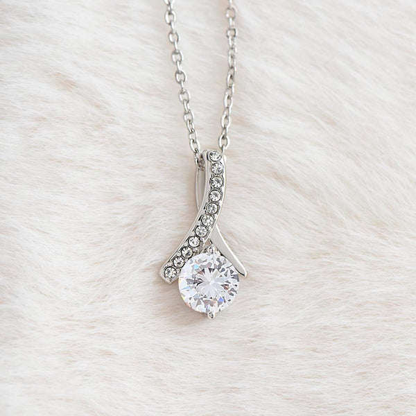 To My Loving Mother - I'm so lucky to have you as my mother! (Limited Time Offer) - Alluring Beauty Necklace