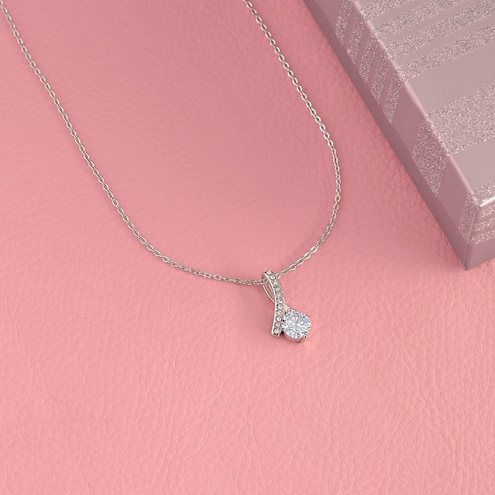 To My Loving Mother - You are my sunshine, I will always be your little girl (Limited Time Offer) - Alluring Beauty Necklace