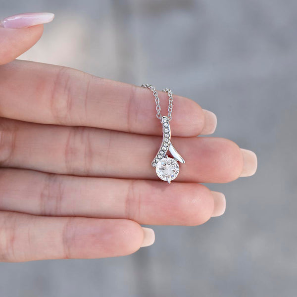 To My Loving Mother - I'm so lucky to have you as my mother! (Limited Time Offer) - Alluring Beauty Necklace