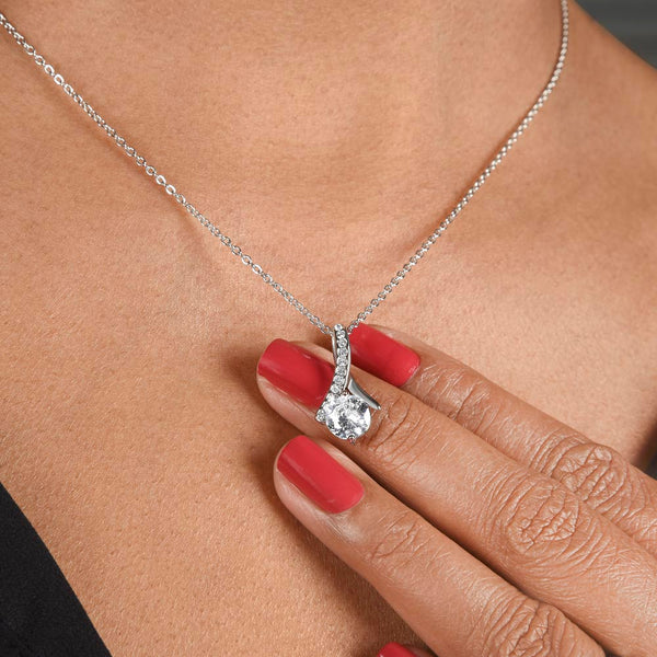 To My Loving Mother - I'm so lucky to have you as my mother! (Limited Time Offer) - Alluring Beauty Necklace