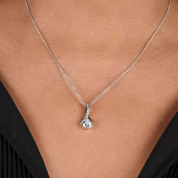 To My Loving Mother - You are my sunshine, radiating brightness into my life (Limited Time Offer) - Alluring Beauty Necklace