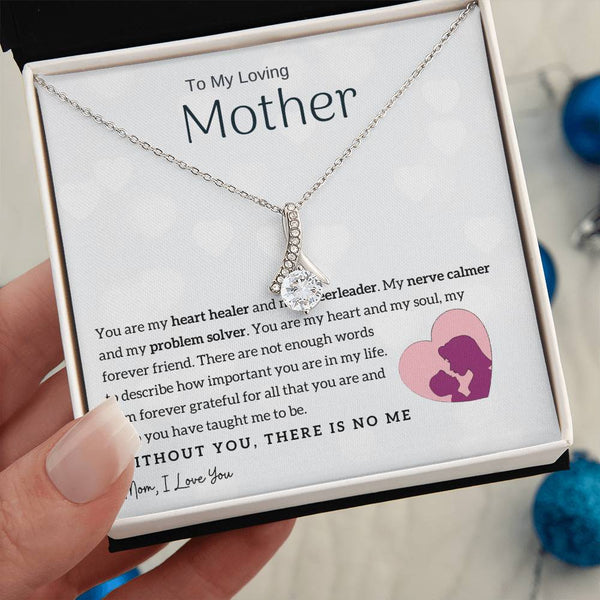 To My Loving Mother - You are my heart healer (Limited Time Offer) - Alluring Beauty Necklace