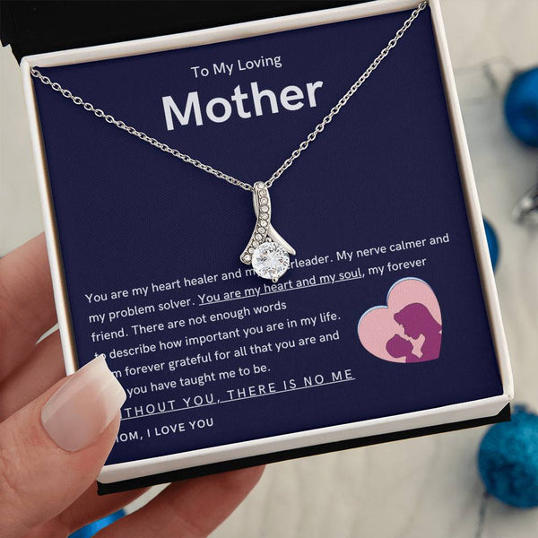 To My Loving Mother - You are my hear and my soul (Limited Time Offer) - Alluring Beauty Necklace