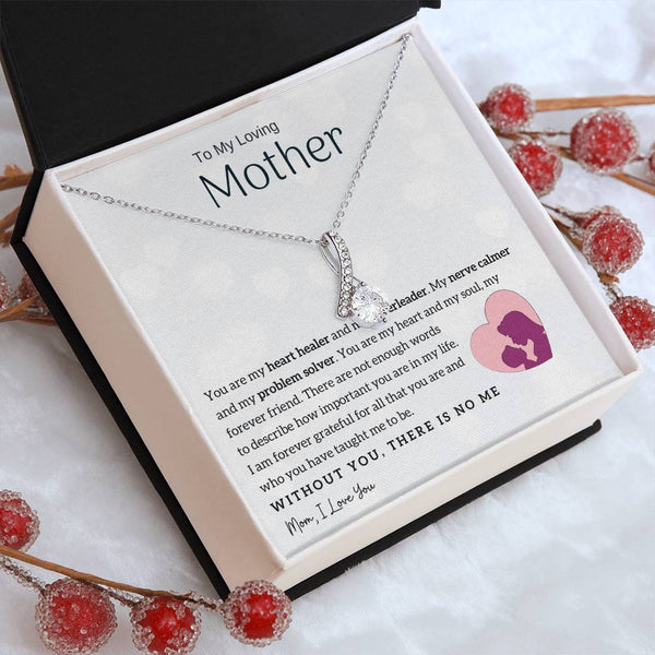 To My Loving Mother - You are my heart healer (Limited Time Offer) - Alluring Beauty Necklace