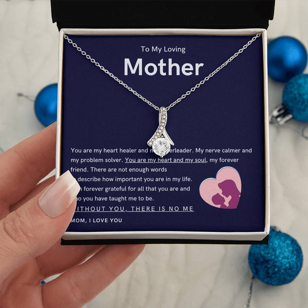 To My Loving Mother - You are my hear and my soul (Limited Time Offer) - Alluring Beauty Necklace