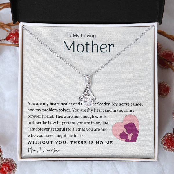 To My Loving Mother - You are my heart healer (Limited Time Offer) - Alluring Beauty Necklace