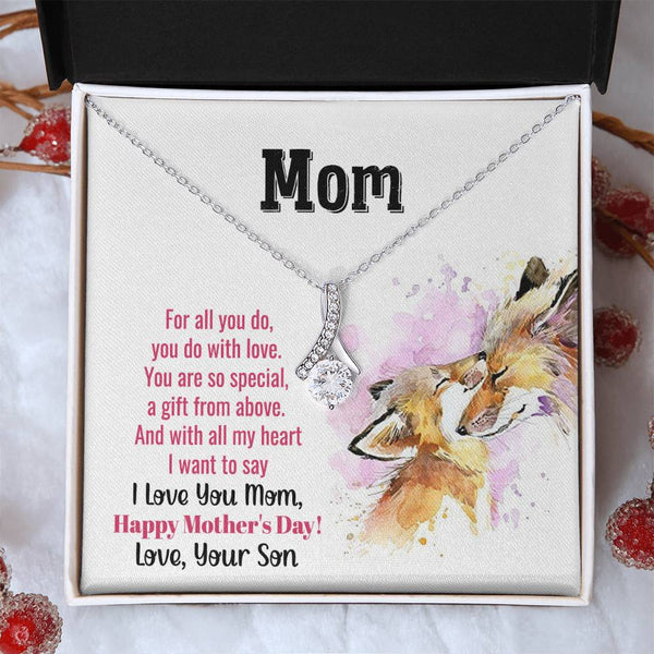 To My Mom - You Are So Special (Limited Time Offer) - Alluring Beauty Necklace