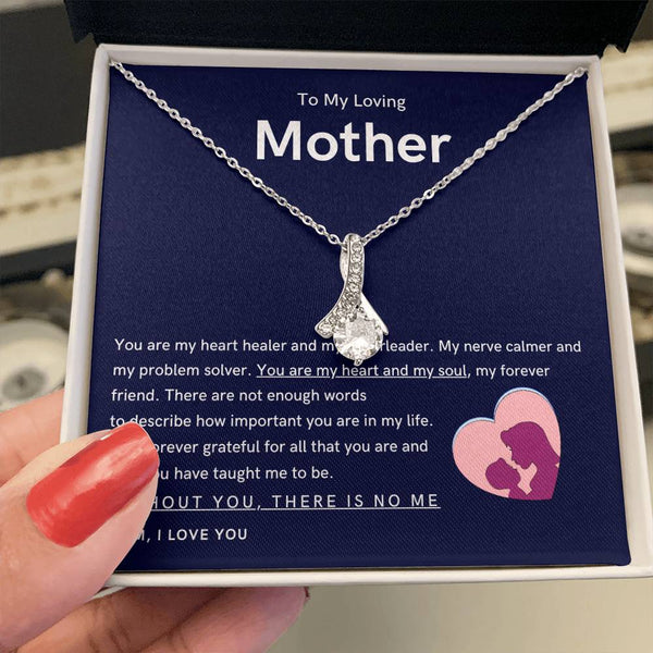 To My Loving Mother - You are my hear and my soul (Limited Time Offer) - Alluring Beauty Necklace
