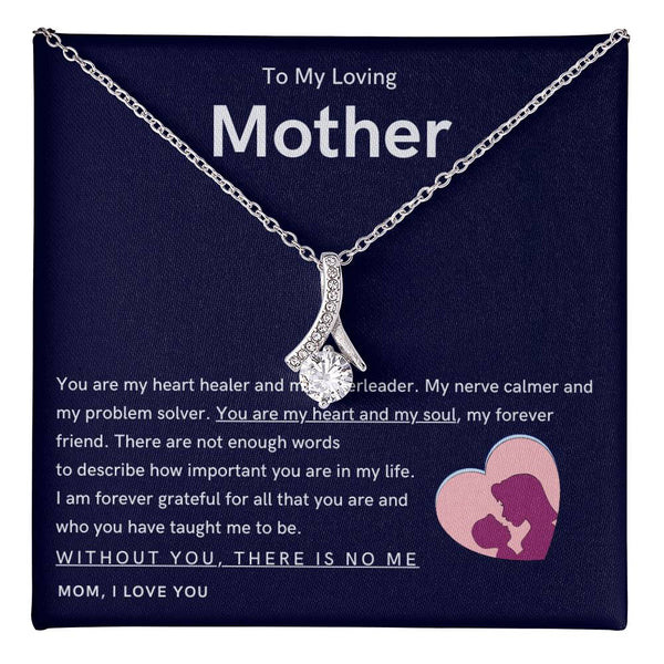 To My Loving Mother - You are my hear and my soul (Limited Time Offer) - Alluring Beauty Necklace