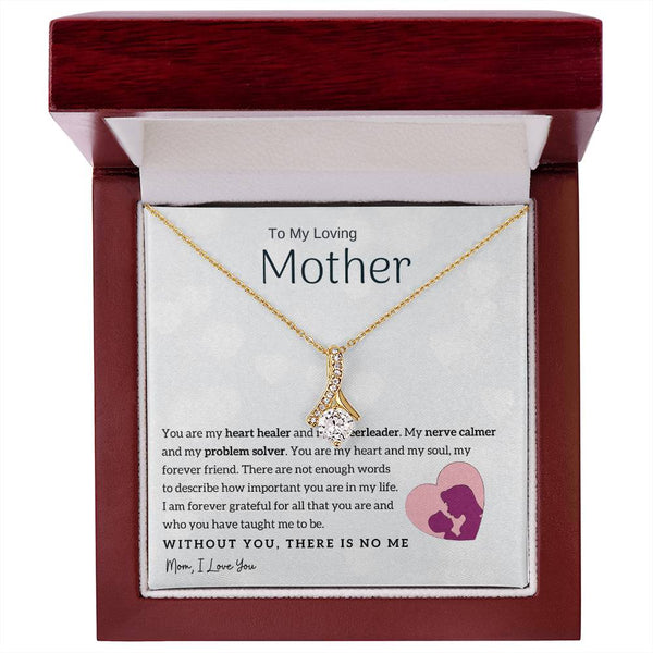 To My Loving Mother - You are my heart healer (Limited Time Offer) - Alluring Beauty Necklace