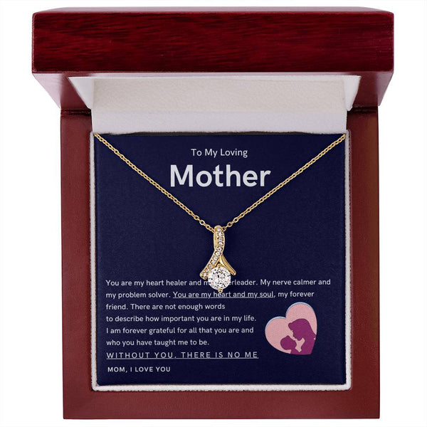 To My Loving Mother - You are my hear and my soul (Limited Time Offer) - Alluring Beauty Necklace