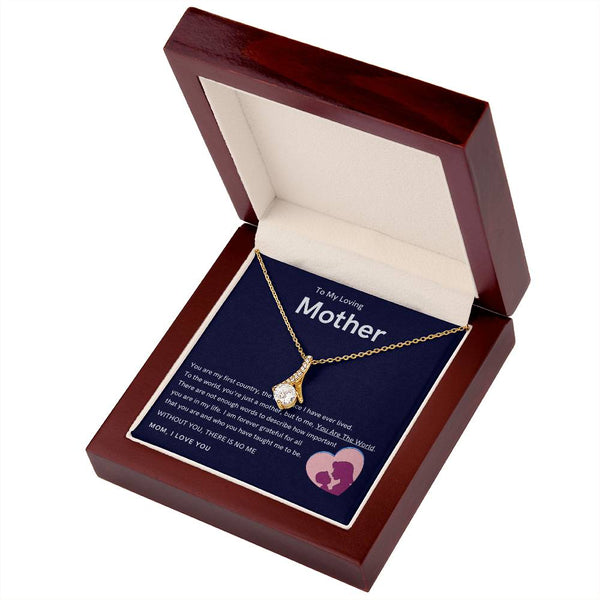 To My Loving Mother - Without You, There Is No Me (Limited Time Offer) - Alluring Beauty Necklace