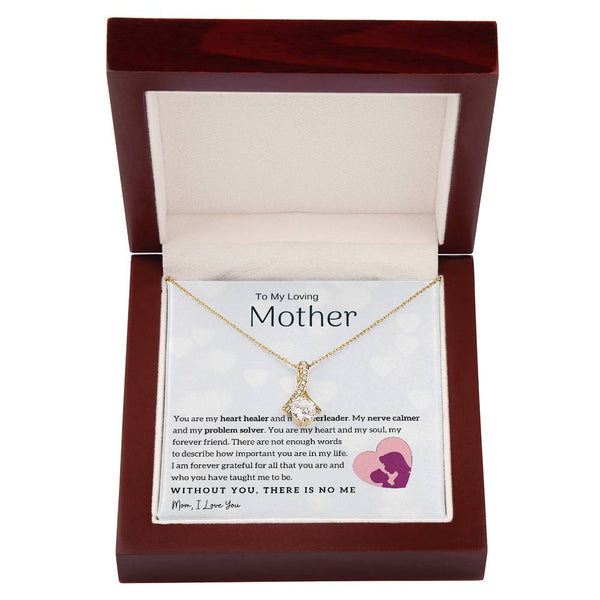 To My Loving Mother - You are my heart healer (Limited Time Offer) - Alluring Beauty Necklace