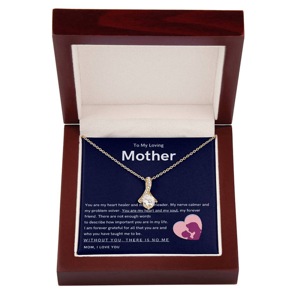 To My Loving Mother - You are my hear and my soul (Limited Time Offer) - Alluring Beauty Necklace