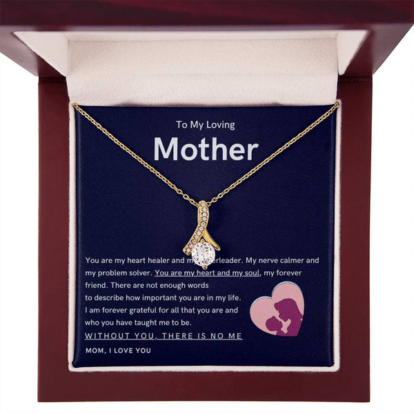 To My Loving Mother - You are my hear and my soul (Limited Time Offer) - Alluring Beauty Necklace