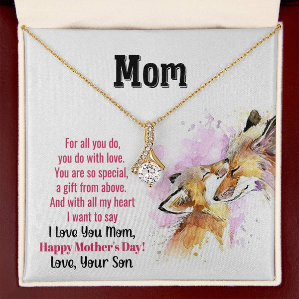To My Mom - You Are So Special (Limited Time Offer) - Alluring Beauty Necklace