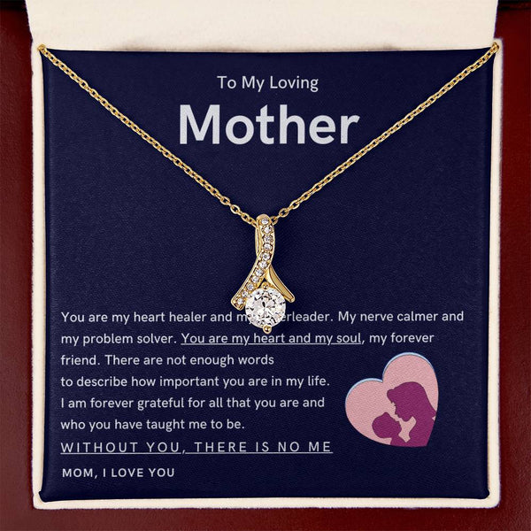 To My Loving Mother - You are my hear and my soul (Limited Time Offer) - Alluring Beauty Necklace