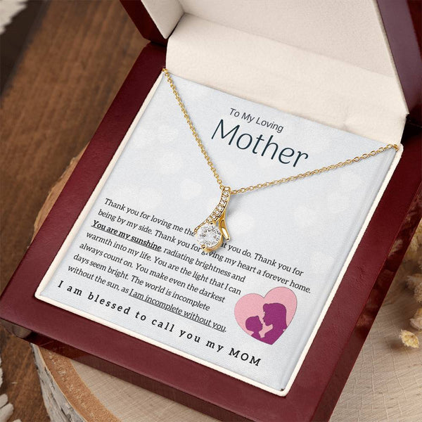 To My Loving Mother - You are my sunshine! (Limited Time Offer) - Alluring Beauty Necklace